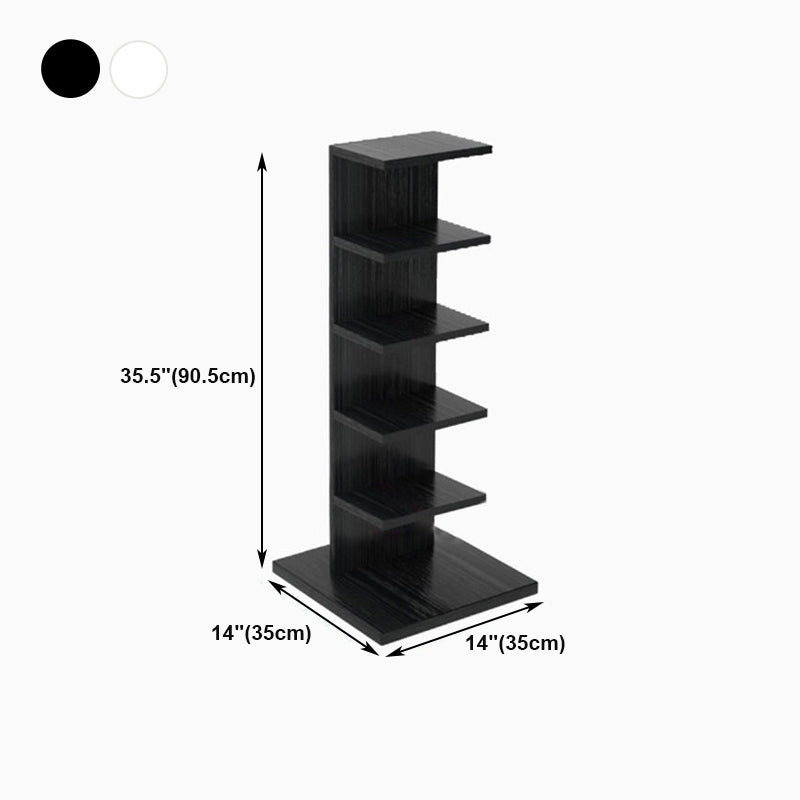 13.78"W Bookcase Contemporary Style Invisible Bookshelf for Home Office Clearhalo 'Bookcases' 'furn' 'furn_bookcases' 'Furniture' 'Office Furniture' 5180177