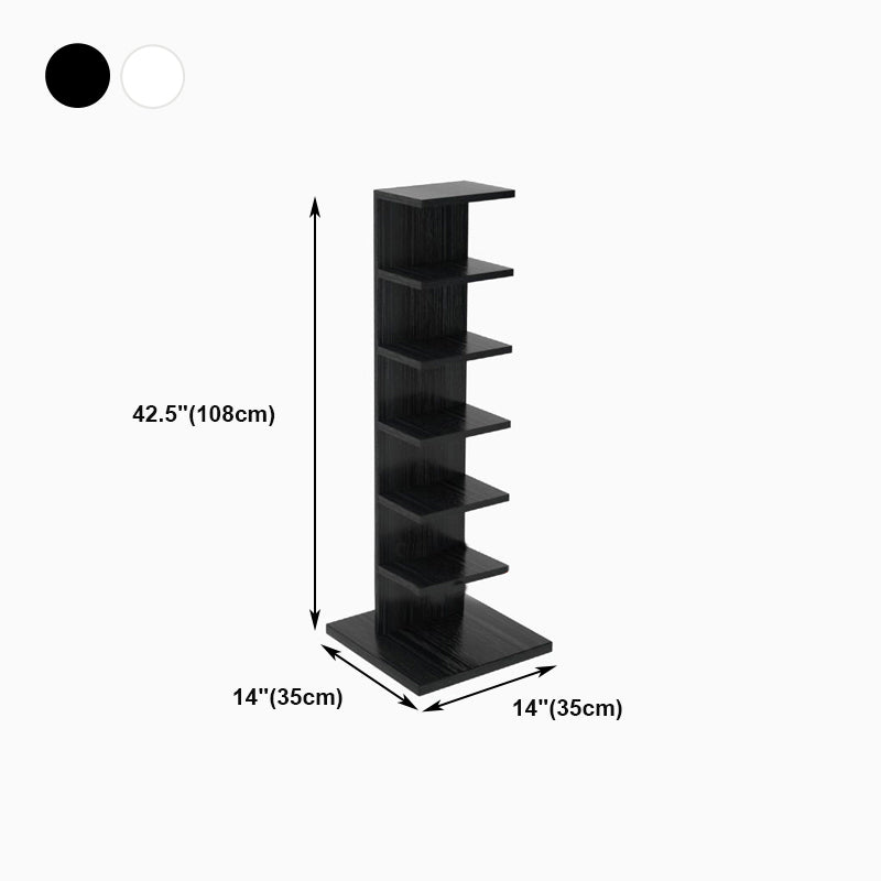 13.78"W Bookcase Contemporary Style Invisible Bookshelf for Home Office Clearhalo 'Bookcases' 'furn' 'furn_bookcases' 'Furniture' 'Office Furniture' 5180178