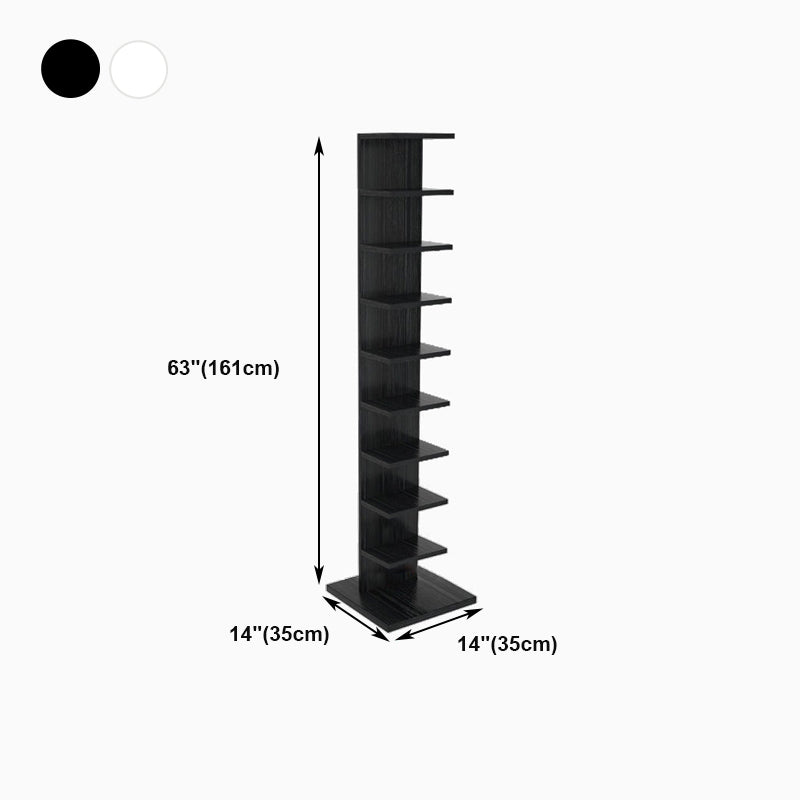 13.78"W Bookcase Contemporary Style Invisible Bookshelf for Home Office Clearhalo 'Bookcases' 'furn' 'furn_bookcases' 'Furniture' 'Office Furniture' 5180181