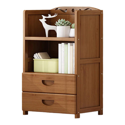 Libreria in legno fabbricato a standard verticale contemporaneo