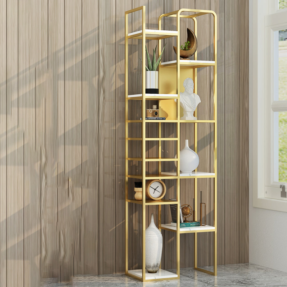 70.87"H Bookcase Contemporary Style Open Back Bookshelf for Home Office