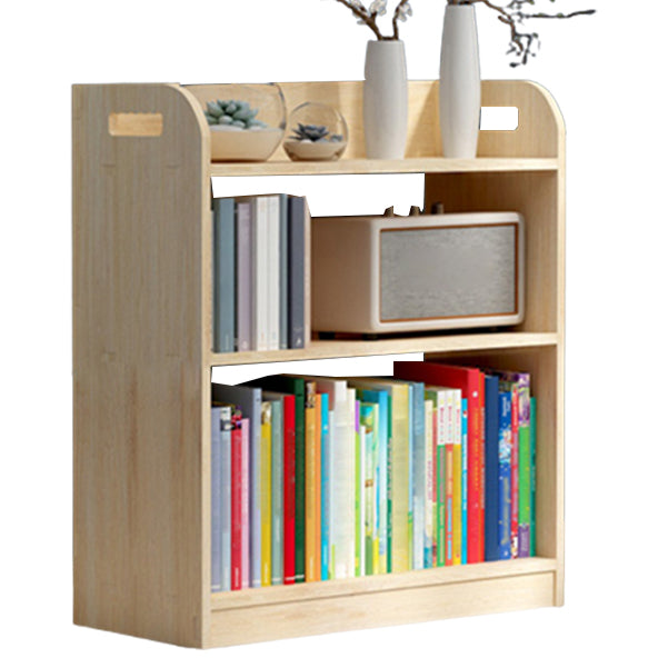 Natural Urban Etagere Bookshelf Oak Wood Open Bookcase for Home 23.6"L x 10.6"W x 27.6"H Clearhalo 'Bookcases' 'furn' 'furn_bookcases' 'Furniture' 'Office Furniture' 5180398