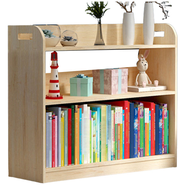 Natural Urban Etagere Bookshelf Oak Wood Open Bookcase for Home 31.5"L x 10.6"W x 27.6"H Clearhalo 'Bookcases' 'furn' 'furn_bookcases' 'Furniture' 'Office Furniture' 5180400