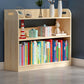 Natural Urban Etagere Bookshelf Oak Wood Open Bookcase for Home Clearhalo 'Bookcases' 'furn' 'furn_bookcases' 'Furniture' 'Office Furniture' 5180401
