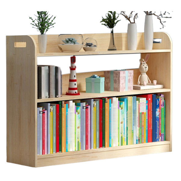 Natural Urban Etagere Bookshelf Oak Wood Open Bookcase for Home 39.4"L x 10.6"W x 27.6"H Clearhalo 'Bookcases' 'furn' 'furn_bookcases' 'Furniture' 'Office Furniture' 5180402
