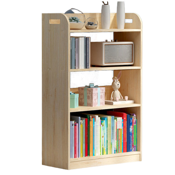 Natural Urban Etagere Bookshelf Oak Wood Open Bookcase for Home 23.6"L x 10.6"W x 37.4"H Clearhalo 'Bookcases' 'furn' 'furn_bookcases' 'Furniture' 'Office Furniture' 5180404
