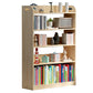 Natural Urban Etagere Bookshelf Oak Wood Open Bookcase for Home 31.5"L x 10.6"W x 47.2"H Clearhalo 'Bookcases' 'furn' 'furn_bookcases' 'Furniture' 'Office Furniture' 5180411