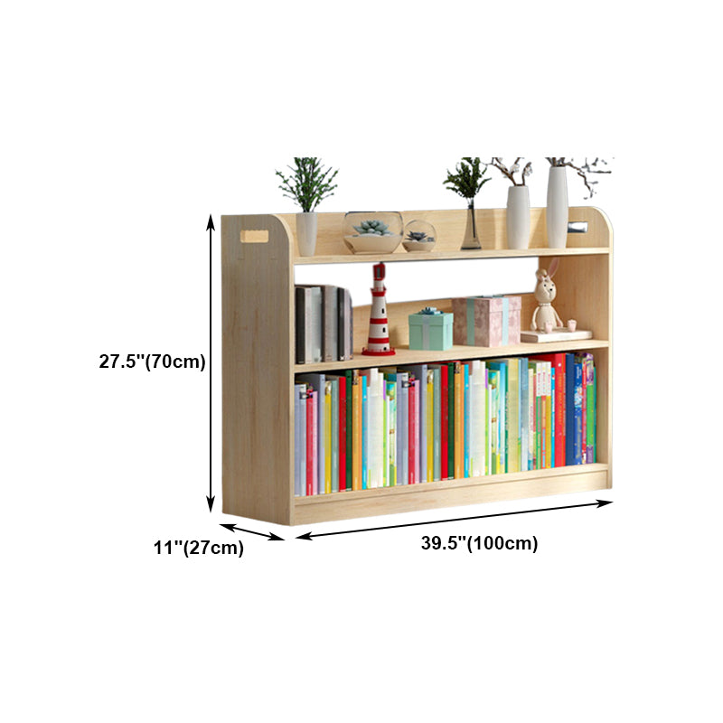 Natural Urban Etagere Bookshelf Oak Wood Open Bookcase for Home Clearhalo 'Bookcases' 'furn' 'furn_bookcases' 'Furniture' 'Office Furniture' 5180421