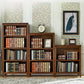 Solid Wood Standard Bookcase Modern Home Bookshelf with Rectangle Shelves Clearhalo 'Bookcases' 'furn' 'furn_bookcases' 'Furniture' 'Office Furniture' 5180543