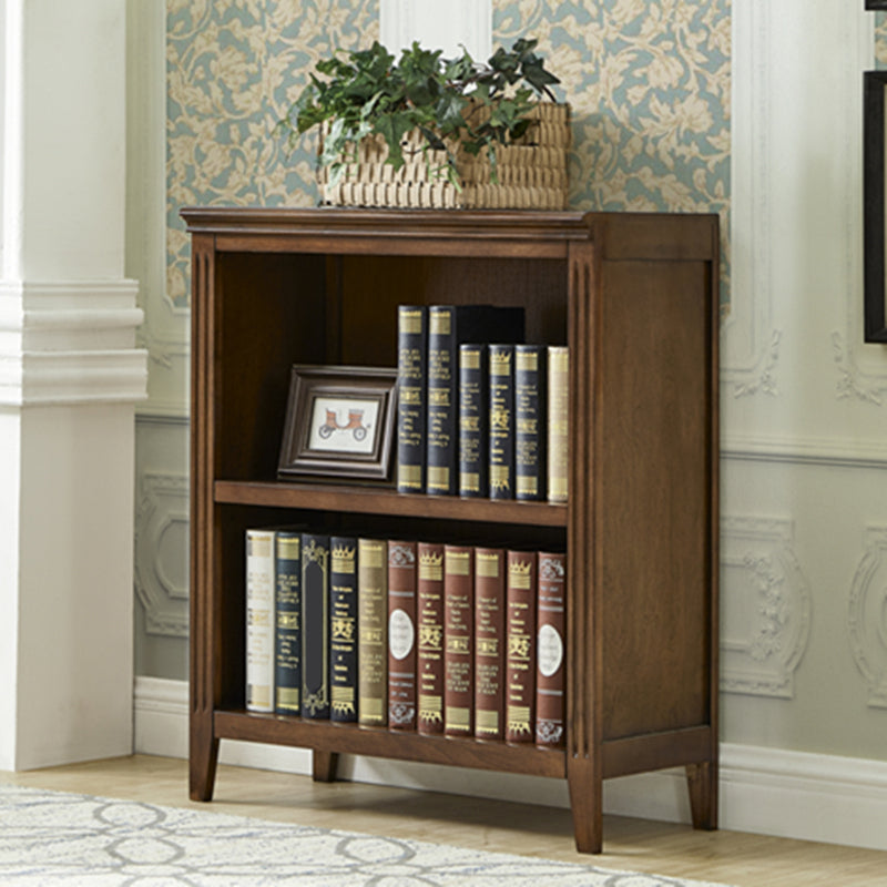Solid Wood Standard Bookcase Modern Home Bookshelf with Rectangle Shelves Clearhalo 'Bookcases' 'furn' 'furn_bookcases' 'Furniture' 'Office Furniture' 5180545