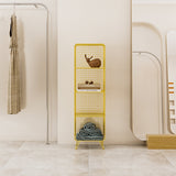 Moderne Style Bookshelf Standard geschlossener Back Metal -Bücherregal für Zuhause