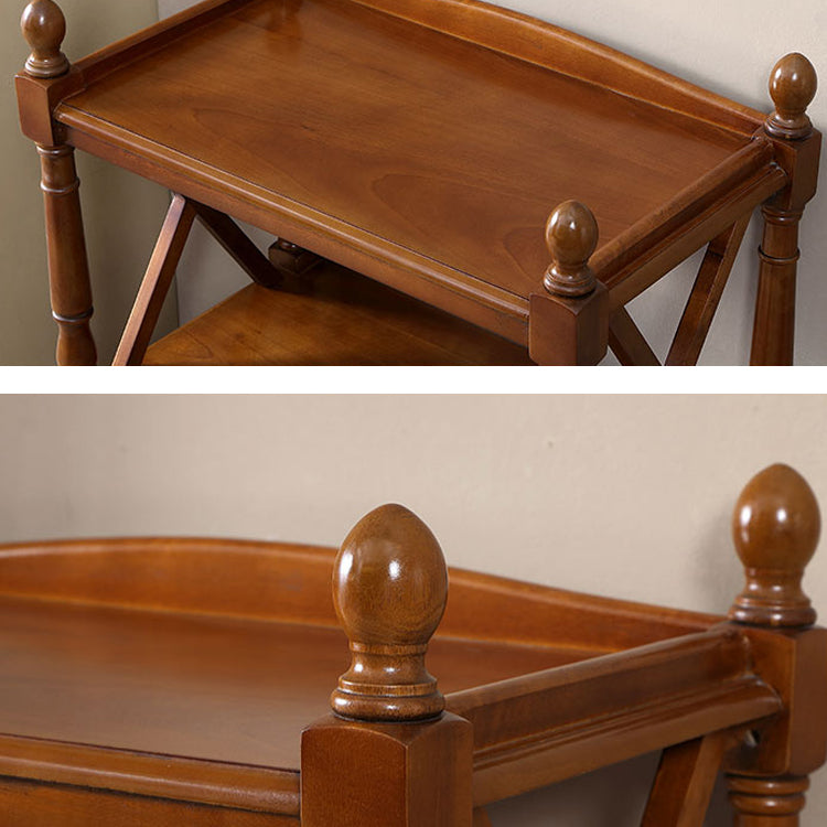 Solid Wood Standard Bookcase Modern Fixed Bookshelf for Home Office