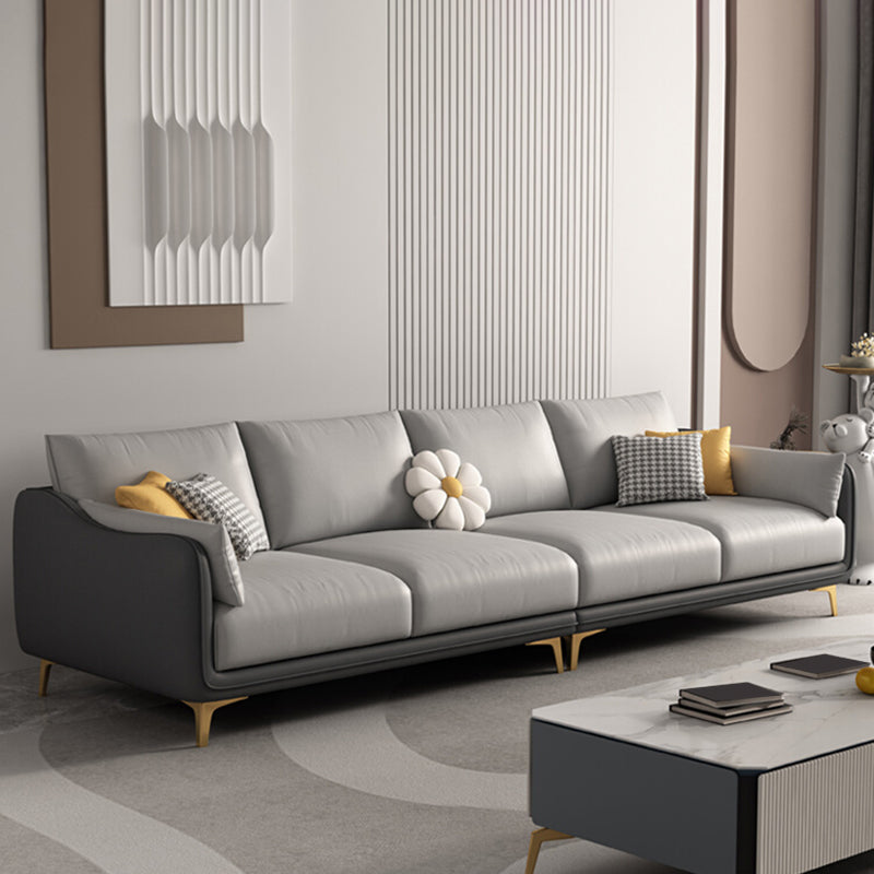 Canapé de canapé résistant aux taches en faux cuir en cuir en cuir en cuir en cuir en cuir