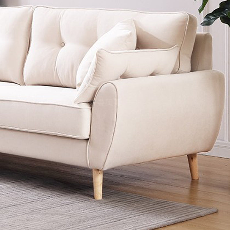 Contemporary Standard Flared Arm Sofa Convertible Sofa, 63.38" W x 35.82" D x 34.64" H Clearhalo 'furn' 'furn_sofas' 'Furniture' 'Living Room Furniture' 'Sofa' 'sofas' 5184018