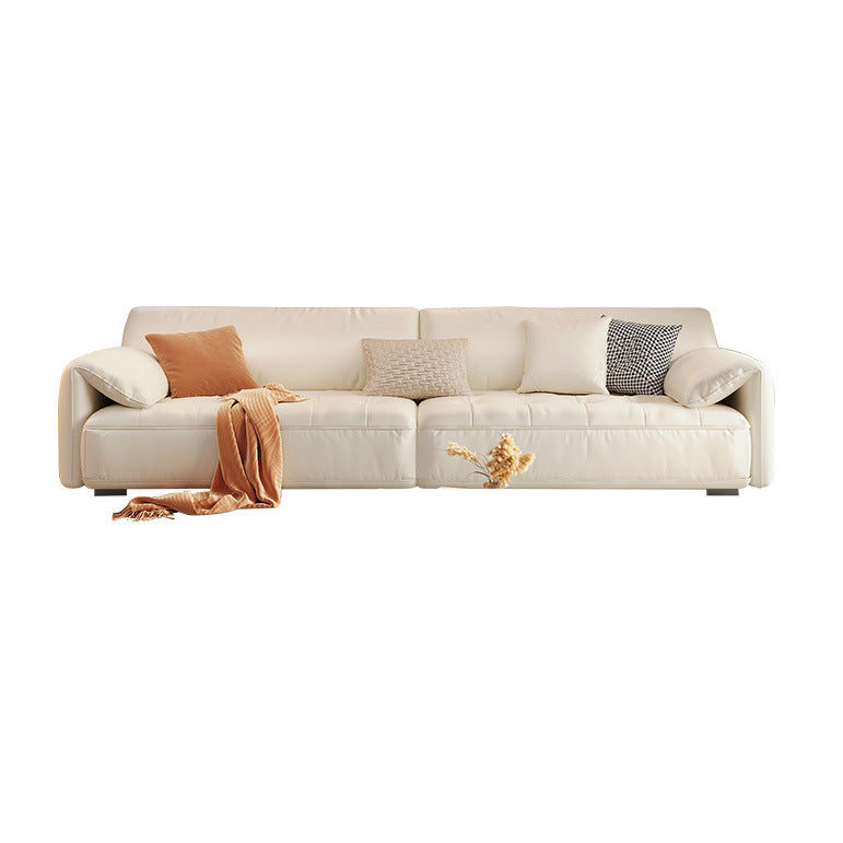 Velvet Sofa with Pillow Back Cushions and Pillow Top Arm for Living Room