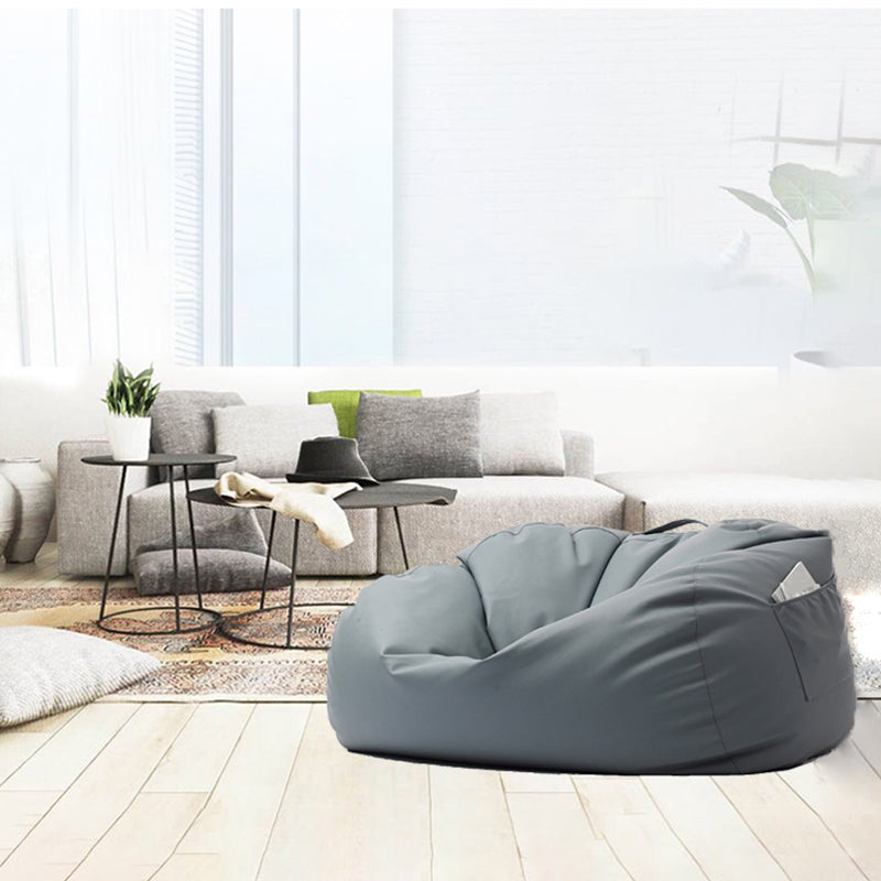 Les bras PU comprenaient une chaise d'accent en baril avec dos fixe pour le salon et la chambre