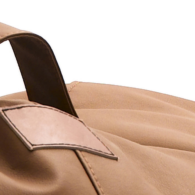 Les bras PU comprenaient une chaise d'accent en baril avec dos fixe pour le salon et la chambre