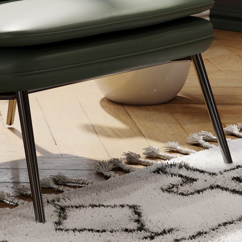 Les bras comprenaient un fauteuil accent avec dos fendu, 32,68 "W √ó 32.68" L √ó 33.46 "H