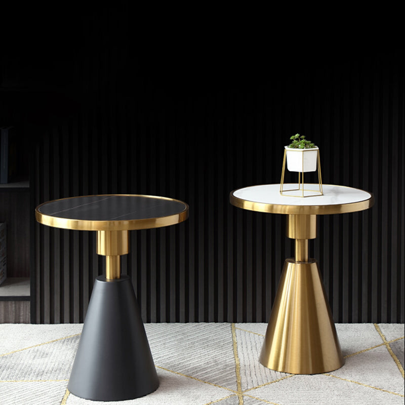 23,6 "tavolo laterale del piedistallo mentale moderno alto per soggiorno per soggiorno