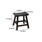 Contoured Seat Footrest Counter-height Stool Modern Solid Wood Counter and Bar Stool