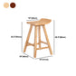 Restaurant Modern Simple Barstool Wood 4 Legs Bar Stool with Pedal Clearhalo 'Bar Furniture' 'Bar Stools' 'bar_stools' 'furn' 'furn_bar_stools' 'Furniture' 'Kitchen & Dining Furniture' 5185722