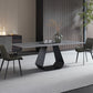 Modern Sintered Stone Top Dining Set Rectangle 1/3/4/6/7 Pieces Dining Room Table Set