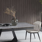 Modern Sintered Stone Top Dining Set Rectangle 1/3/4/6/7 Pieces Dining Room Table Set