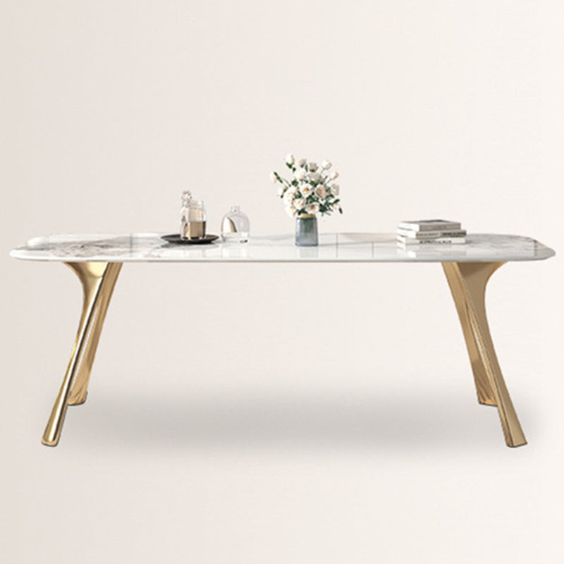 Nordic Glam Sintered Stone Round Table Set 1/4/5/7 Pieces Dining Set