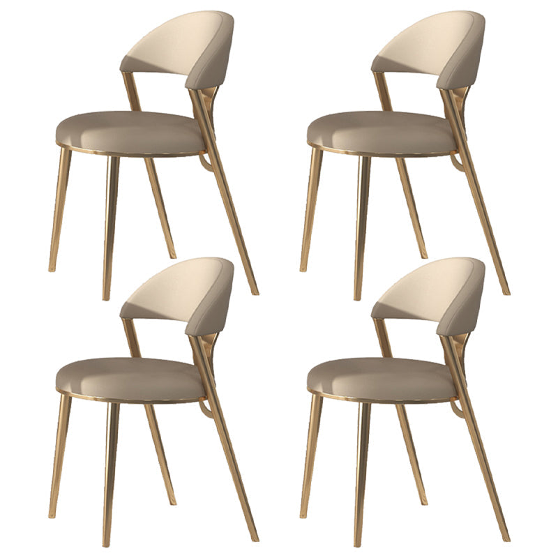 Nordic Glam Sintered Stone Round Table Set 1/4/5/7 Pieces Dining Set