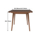 Round Dining Site Table Simplicity Style Drop-Leaf Furniture with 4-foot