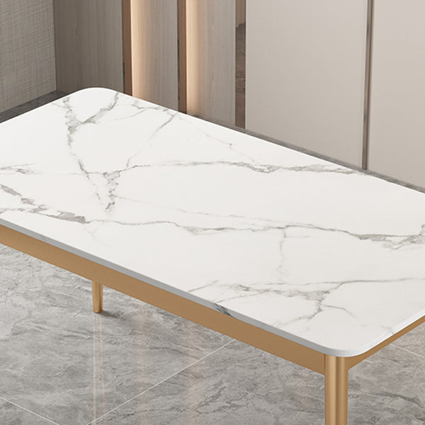 Traditionele luxe rechthoekige eetcollectie 4-voet thuismeubilair