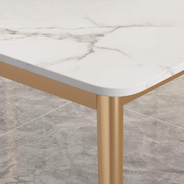 Traditionele luxe rechthoekige eetcollectie 4-voet thuismeubilair