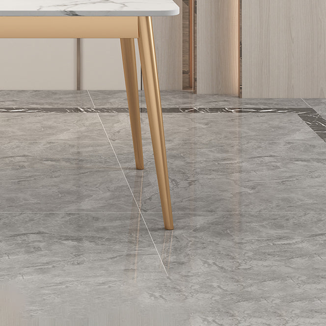 Traditionele luxe rechthoekige eetcollectie 4-voet thuismeubilair