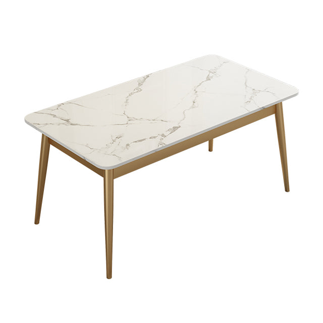 Traditionele luxe rechthoekige eetcollectie 4-voet thuismeubilair