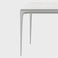 Modern Rectangle Dining Table Sintered Stone Top 4 Metal Legs Dining Room Table Clearhalo 'Dining Tables & Seating' 'Dining Tables' 'dining_table' 'furn' 'furn_dining_table' 'Furniture' 'Kitchen & Dining Furniture' 5186032