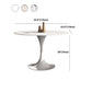 Sintered Stone Home Dining Table Modern Pedestal Dining Room Table