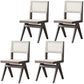 Traditional Dining Chair Wooden Open Back Side Chair for Home Walnut Non-Upholstered Chair(s) 4 Piece Set Clearhalo 'Dining Chairs' 'Dining Tables & Seating' 'dining_chair' 'furn' 'furn_dining_chair' 'Furniture' 'Kitchen & Dining Furniture' 5186299