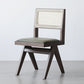 Traditional Dining Chair Wooden Open Back Side Chair for Home Walnut Upholstered Chair(s) 1 Piece Clearhalo 'Dining Chairs' 'Dining Tables & Seating' 'dining_chair' 'furn' 'furn_dining_chair' 'Furniture' 'Kitchen & Dining Furniture' 5186307