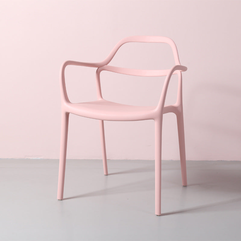 Sedia a braccio contemporaneo in plastica camera da pranzo cucina aprita sedia