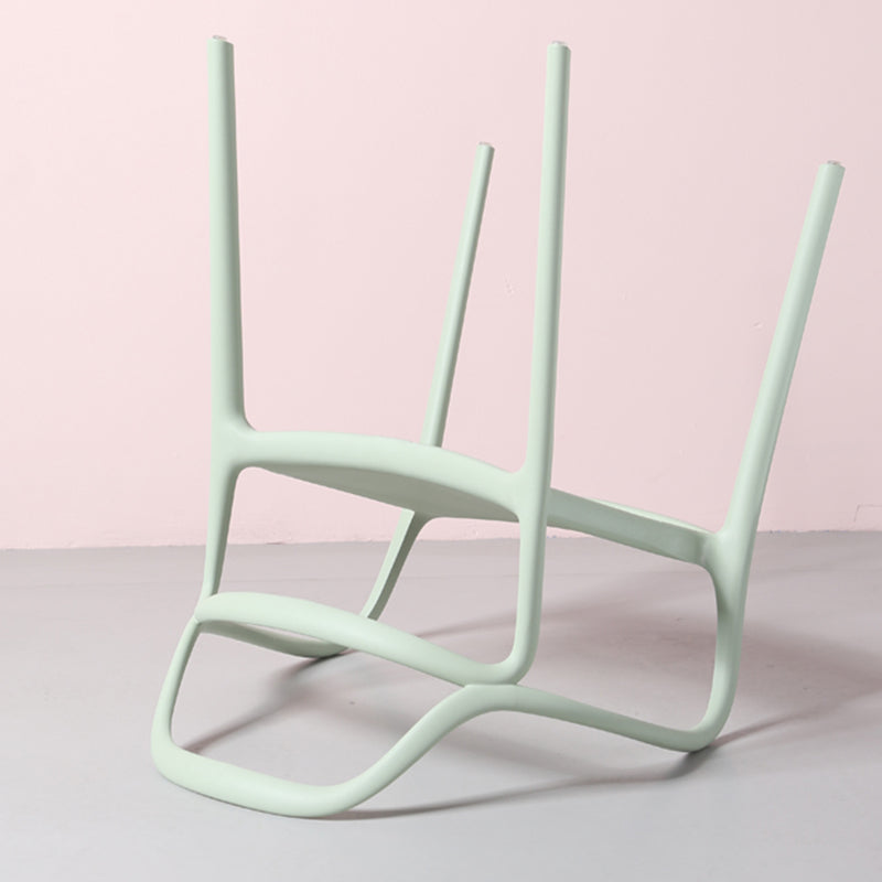 Sedia a braccio contemporaneo in plastica camera da pranzo cucina aprita sedia