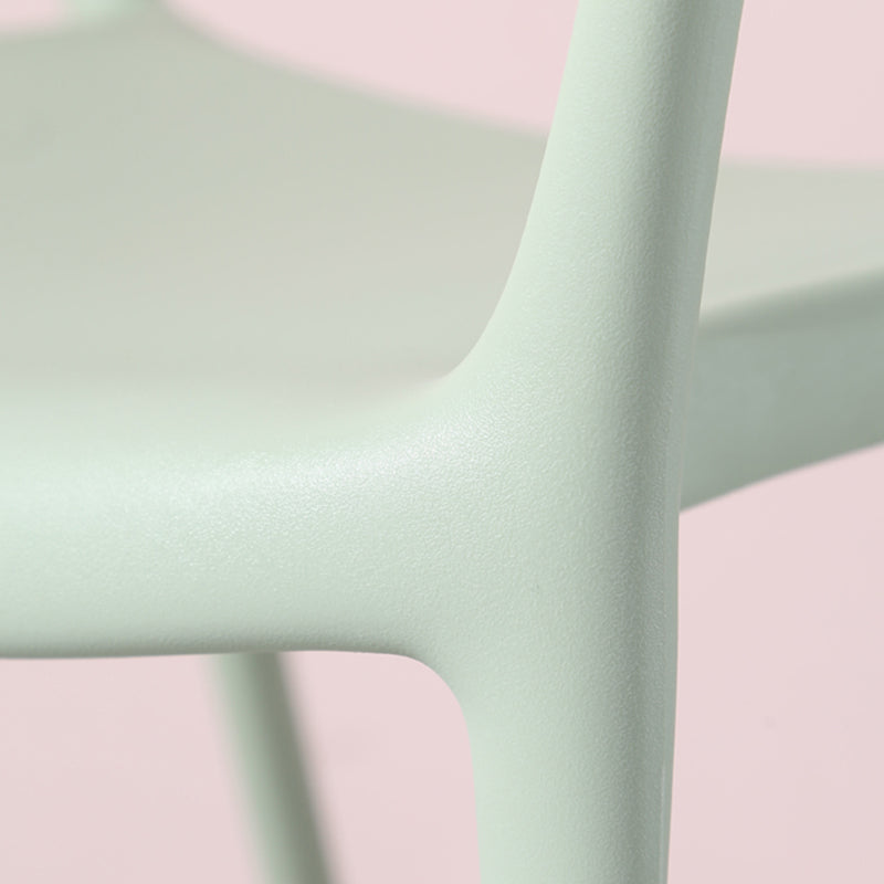Sedia a braccio contemporaneo in plastica camera da pranzo cucina aprita sedia