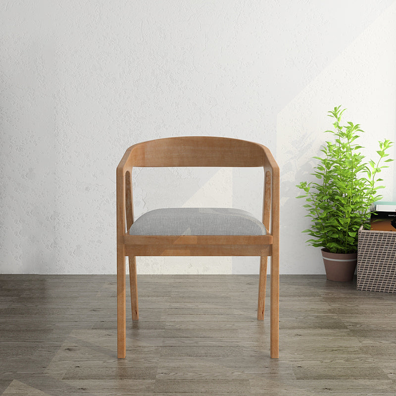 Esszimmer Armstühle moderne massive Holzküchenseitenstuhl für Zuhause