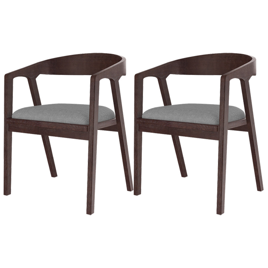 Esszimmer Armstühle moderne massive Holzküchenseitenstuhl für Zuhause