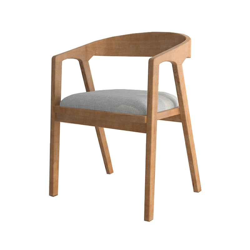 Esszimmer Armstühle moderne massive Holzküchenseitenstuhl für Zuhause