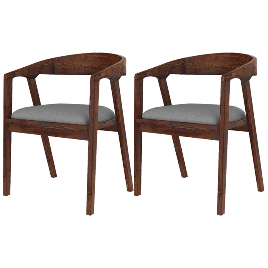 Esszimmer Armstühle moderne massive Holzküchenseitenstuhl für Zuhause