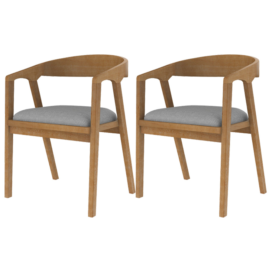 Esszimmer Armstühle moderne massive Holzküchenseitenstuhl für Zuhause