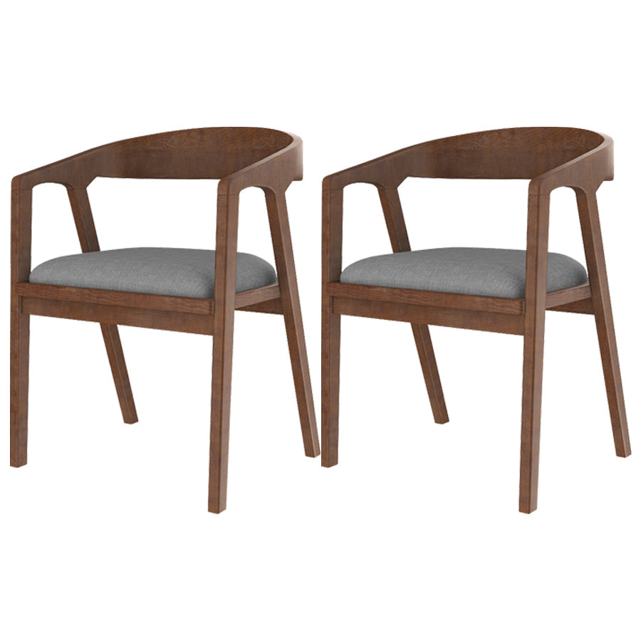 Esszimmer Armstühle moderne massive Holzküchenseitenstuhl für Zuhause