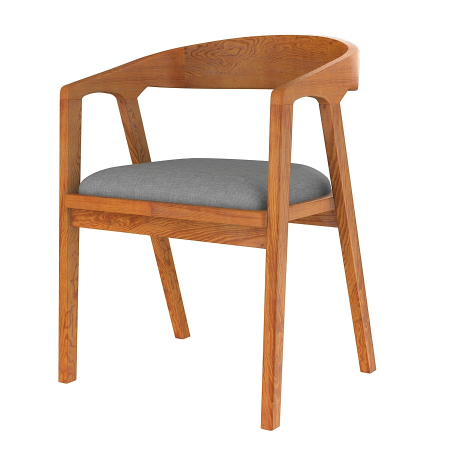 Esszimmer Armstühle moderne massive Holzküchenseitenstuhl für Zuhause