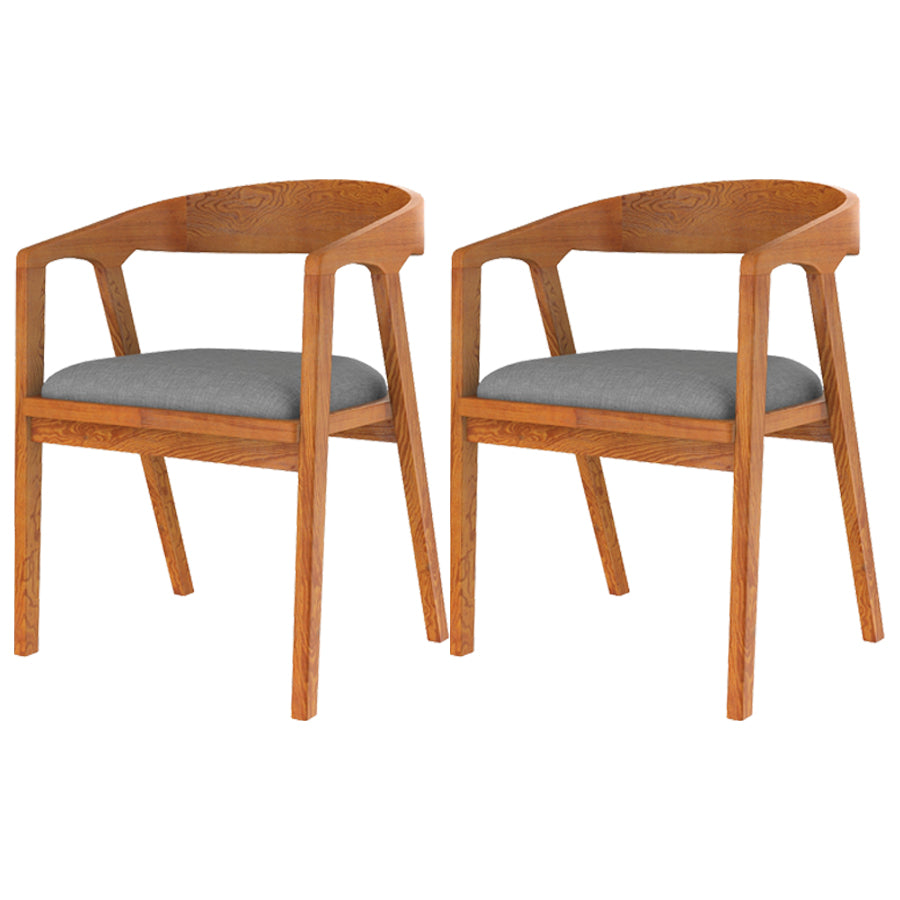 Esszimmer Armstühle moderne massive Holzküchenseitenstuhl für Zuhause