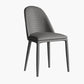 Contemporary Metal Dining Chair Dining Armless Chair for Restaurant Use Dark Gray 1 Piece Clearhalo 'Dining Chairs' 'Dining Tables & Seating' 'dining_chair' 'furn' 'furn_dining_chair' 'Furniture' 'Kitchen & Dining Furniture' 5186604